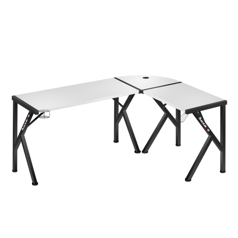 Gaming desk Huzaro Hero 6.3 White Gaming desk Huzaro Hero 6.3 White