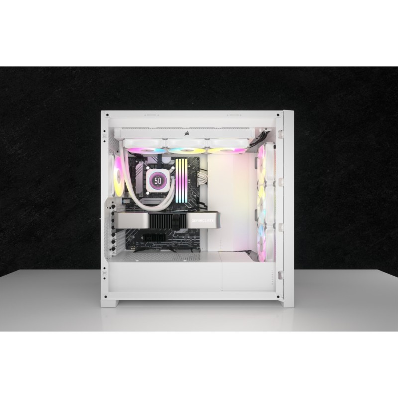 Corsair CW-9060077-WW computer cooling system Processor All-in-one liquid cooler 12 cm White 1 pc(s) Corsair CW-9060077-WW computer cooling system Processor All-in-one liquid cooler 12 cm White 1 pc(s)