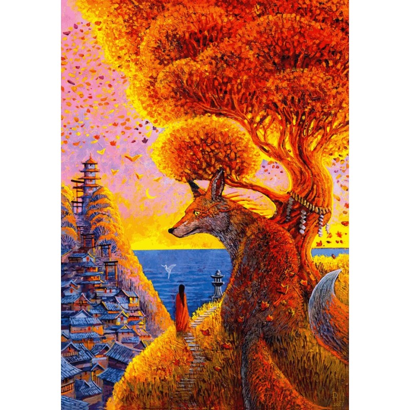 Puzzle Good Loot Imagination - Roch Urbaniak: Benkei 1000 pc(s) Puzzle Good Loot Imagination - Roch Urbaniak: Benkei 1000 pc(s)
