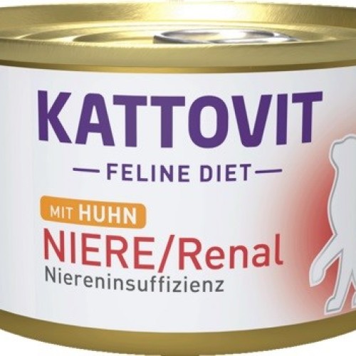 KATTOVIT Feline Diet Niere/Renal Chicken - wet cat food - 185g KATTOVIT Feline Diet Niere/Renal Chicken - wet cat food - 185g