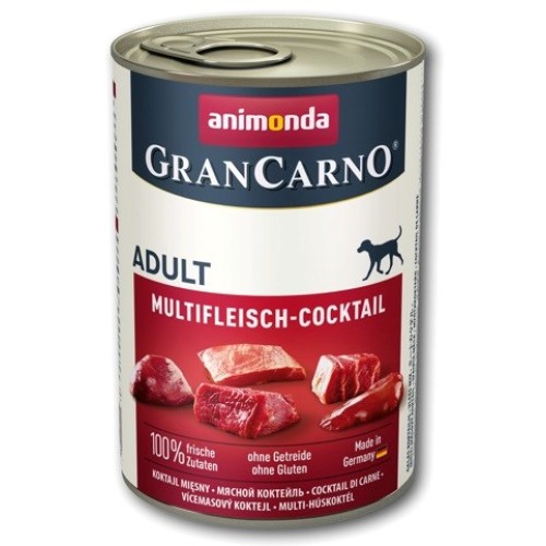 ANIMONDA GranCarno Adult Meat cocktail - wet dog food - 400g ANIMONDA GranCarno Adult Meat cocktail - wet dog food - 400g