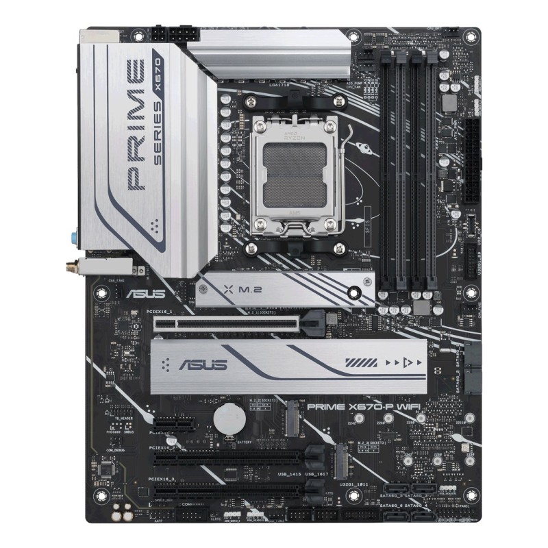 ASUS PRIME X670-P WIFI AMD X670 Socket AM5 ATX ASUS PRIME X670-P WIFI AMD X670 Socket AM5 ATX