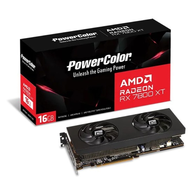 Karta graf. PowerColor RX 7800 XT 16GB GDDR6 Karta graf. PowerColor RX 7800 XT 16GB GDDR6