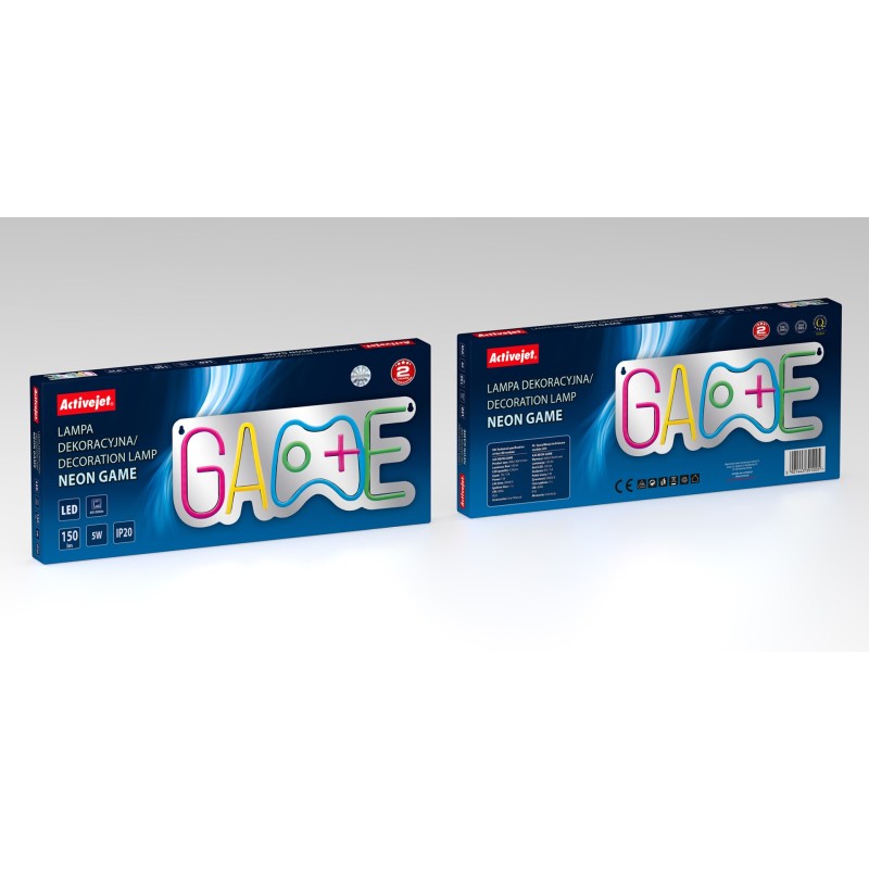 Activejet Neon LED AJE-NEON GAME Activejet Neon LED AJE-NEON GAME