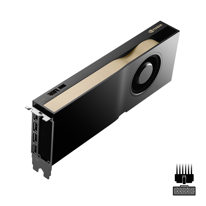 Graphics card PNY NVIDIA RTX 5000 Ada Generation, 32 GB GDDR6 ECC 256-bit, PCIe 4.0 x16, Dual Slot, 4x DP 1.4a, ATX - ATX bracket, 1x 16-pin power supply cable, small box Graphics card PNY NVIDIA RTX 5000 Ada Generation, 32 GB GDDR6 ECC 256-bit, PCIe 4.0 x16, Dual Slot, 4x DP 1.4a, ATX - ATX bracket, 1x 16-pin power supply cable, small box