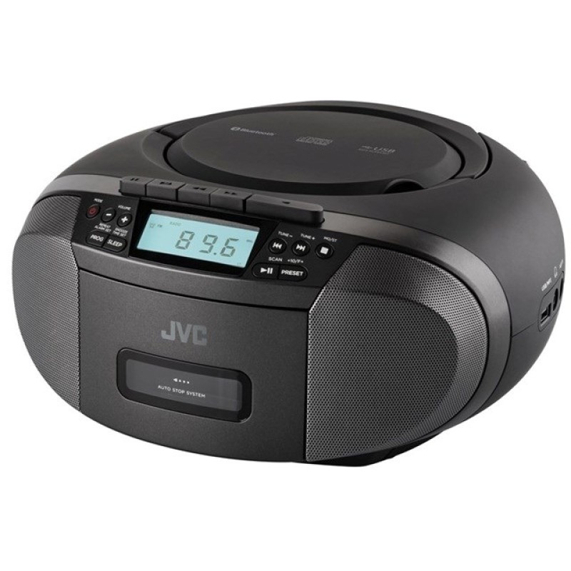 JVC RC-E444B Radio player Black