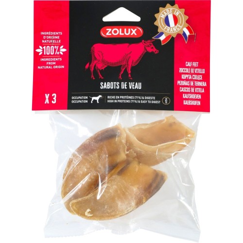 ZOLUX Calf hooves - chew for dog - 90g ZOLUX Calf hooves - chew for dog - 90g