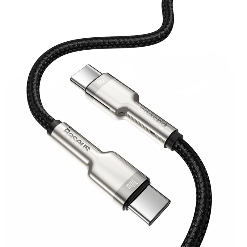 Baseus CATJK-C01 mobile phone cable Black 1 m USB C Baseus CATJK-C01 mobile phone cable Black 1 m USB C