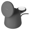 Belkin WIZ020VFH36 mobile device charger Headset, Smartphone, Smartwatch Charcoal USB Wireless charging Fast charging Indoor