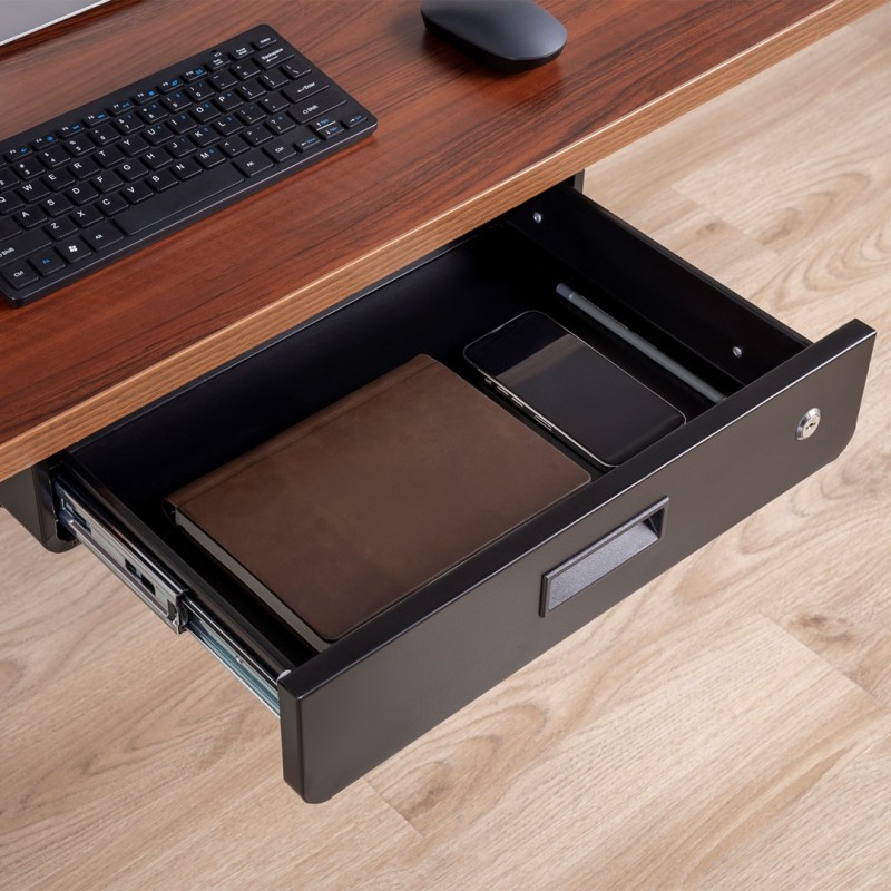 Maclean MC-461 Under Desk Lockable Drawer 5kg Organizer Black max 5kg Maclean MC-461 Under Desk Lockable Drawer 5kg Organizer Black max 5kg