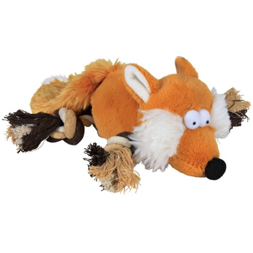 Trixie Fox Toy with Rope 34 cm 35919 Trixie Fox Toy with Rope 34 cm 35919
