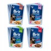 BRIT Premium by Nature Sterilised Plate pouches in sauce mix of flavors - wet food for cats - 12x85g