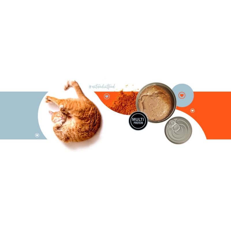 3COTY Turkey with chicken and krill Senior - wet cat food - 80g 3COTY Turkey with chicken and krill Senior - wet cat food - 80g