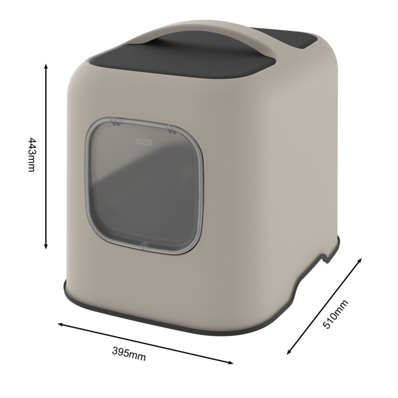 ROTHO Biala Cappuccino - cat litter box ROTHO Biala Cappuccino - cat litter box