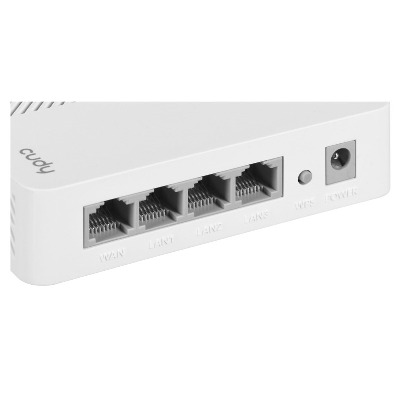 Cudy WR300 wireless router Fast Ethernet Single-band (2.4 GHz) White Cudy WR300 wireless router Fast Ethernet Single-band (2.4 GHz) White