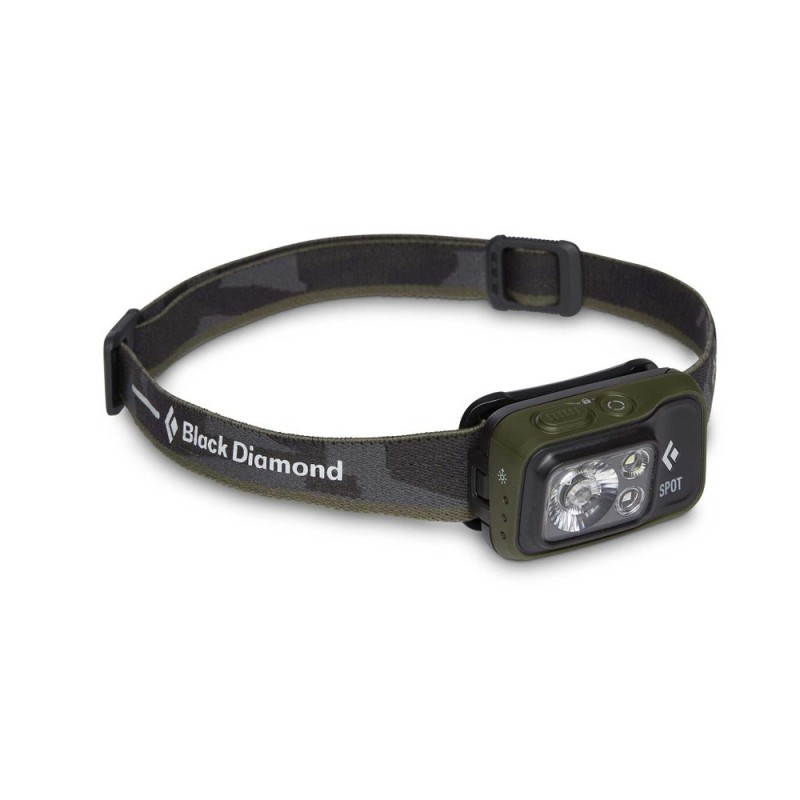 Black Diamond Spot 400 Black, Olive Headband flashlight