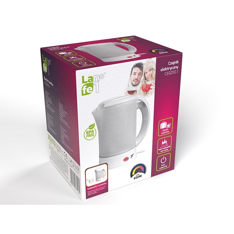 LAFE CEG-010.1 electric kettle 0.6 L 650 W LAFE CEG-010.1 electric kettle 0.6 L 650 W