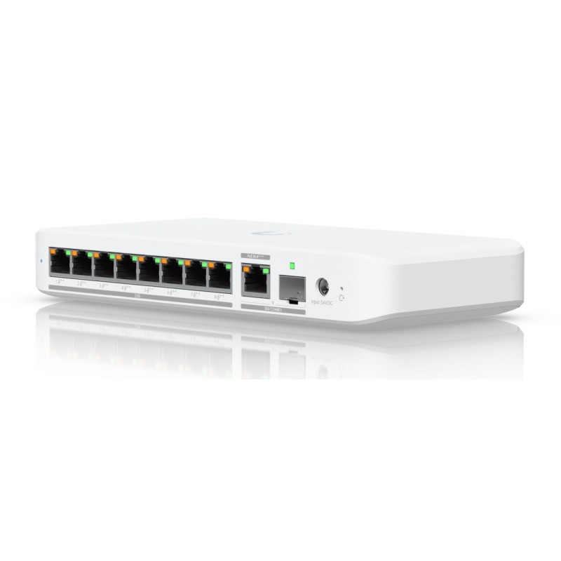 Ubiquiti UniFi Flex 2.5G PoE Managed L2 2.5G Ethernet (100/1000/2500) Power over Ethernet (PoE) Desktop/Wall-Mounting White