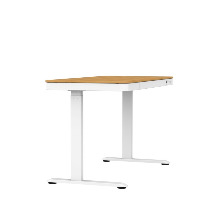 ACTIVEJET desk with electric height adjustment 140x70 ET119W-C white/oak ACTIVEJET desk with electric height adjustment 140x70 ET119W-C white/oak