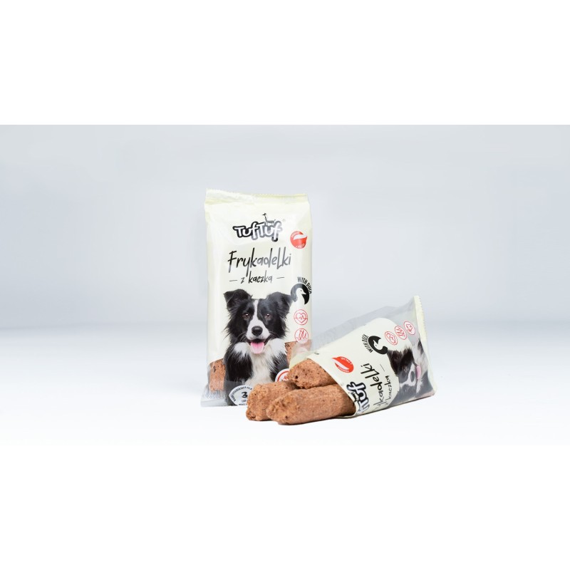 TUF TUF Meaty sticks with duck - dog treat - 70g TUF TUF Meaty sticks with duck - dog treat - 70g