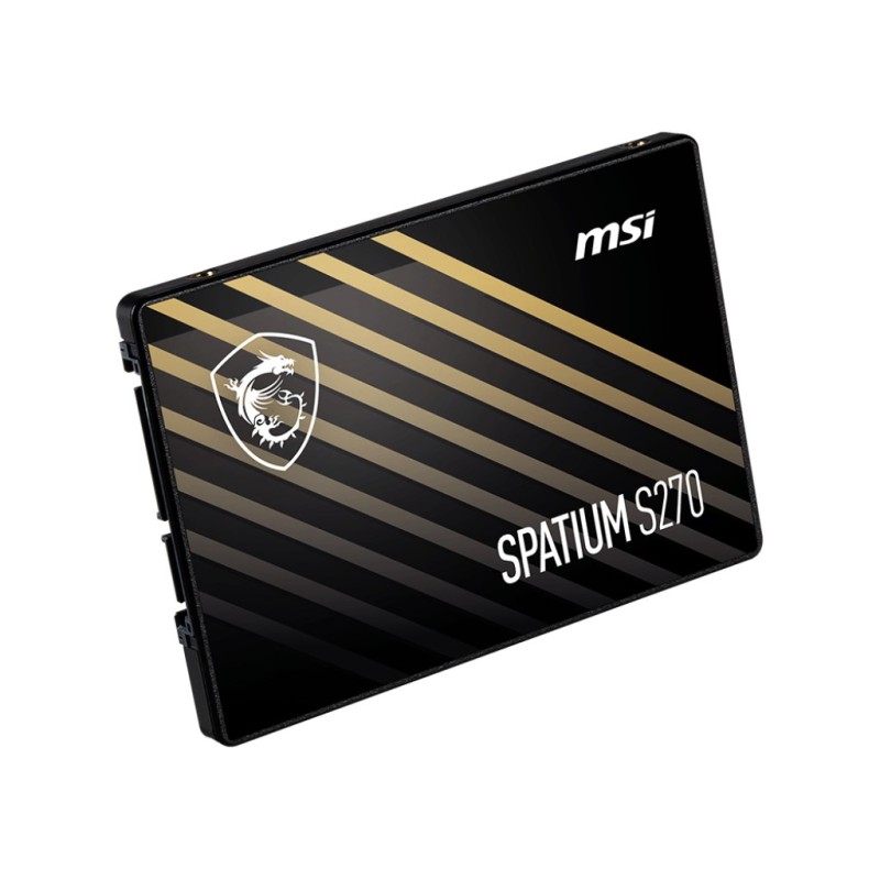 MSI SPATIUM S270 SATA 2.5 960GB internal solid state drive 2.5 MSI SPATIUM S270 SATA 2.5 960GB internal solid state drive 2.5