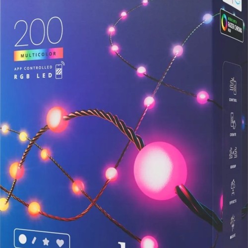 Twinkly Candies LED Christmas tree lights TWKP200RGB-G 6 m 200 lights