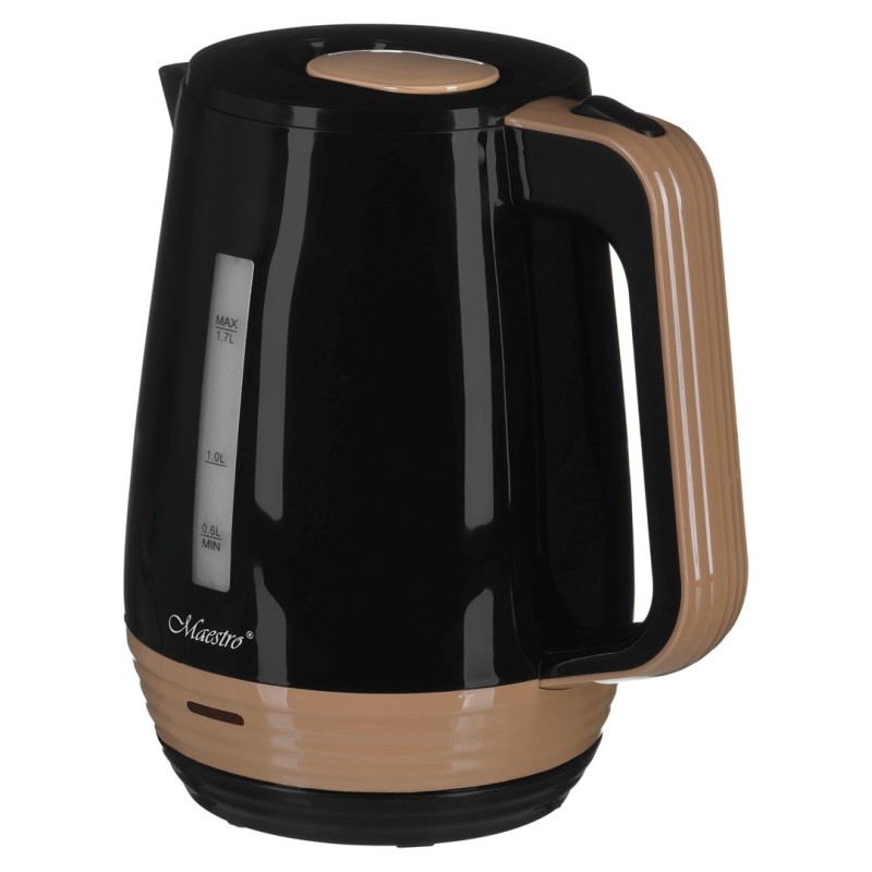 Feel-Maestro MR033 black electric kettle 1.7 L 2200 W Feel-Maestro MR033 black electric kettle 1.7 L 2200 W