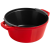 Staub La Cocotte Round Cast iron Casserole baking dish -- SET OF 3 PIECES Staub La Cocotte Round Cast iron Casserole baking dish -- SET OF 3 PIECES