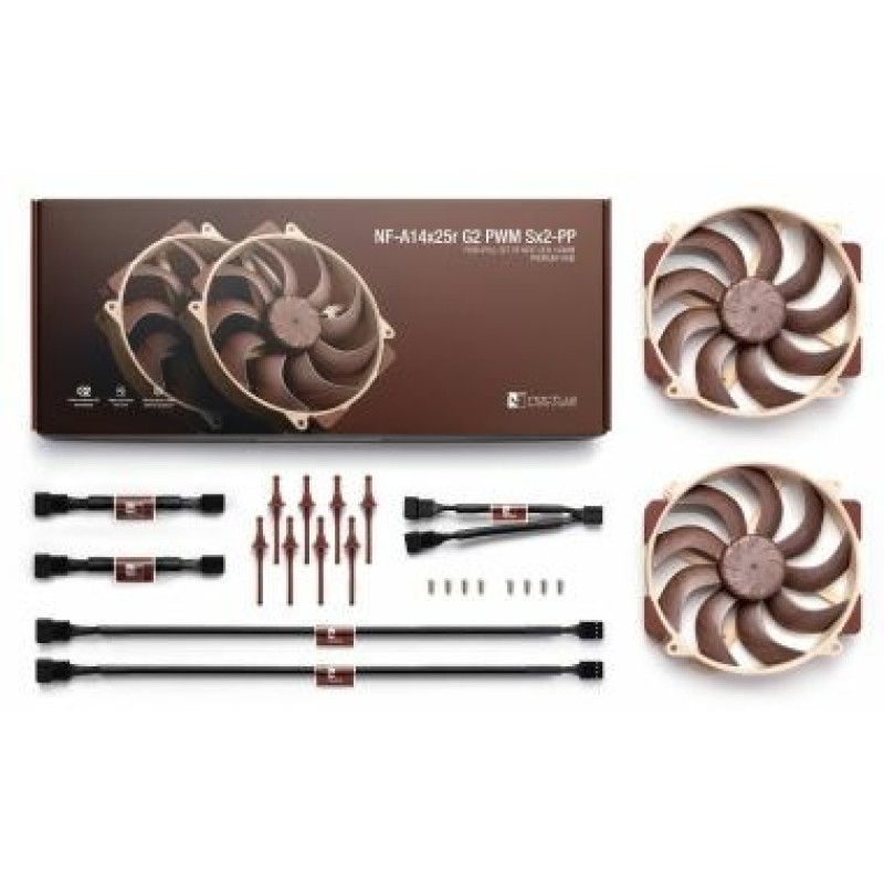 Noctua NF-A14X25R G2 PWM SX2-PP computer cooling system Computer case Fan 14 cm Noctua NF-A14X25R G2 PWM SX2-PP computer cooling system Computer case Fan 14 cm
