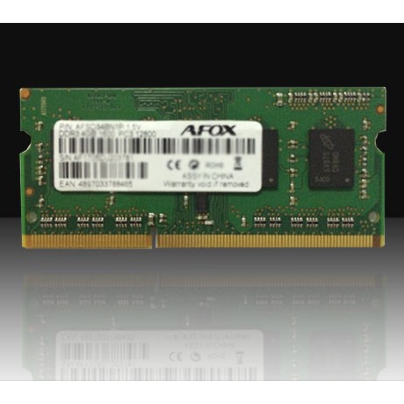 AFOX SO-DIMM DDR4 16G memory module 2400 MHz AFOX SO-DIMM DDR4 16G memory module 2400 MHz
