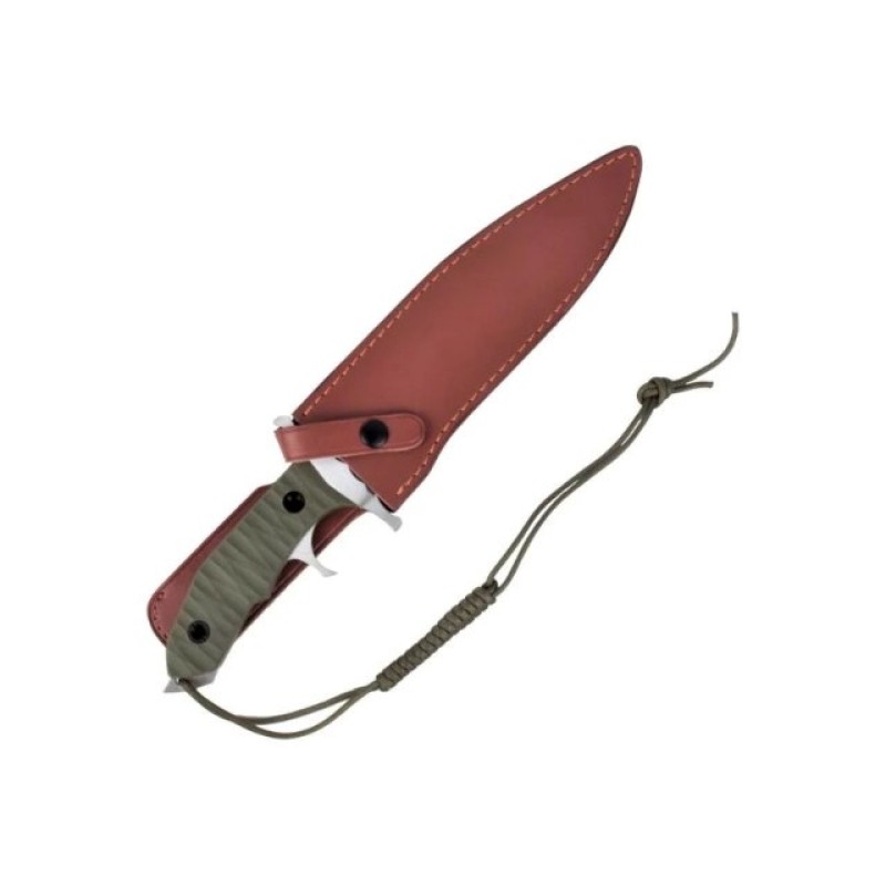 Rambo V Cinema Classic - knife with leather sheath (CC-H5) Rambo V Cinema Classic - knife with leather sheath (CC-H5)