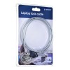 Gembird LK-K-01 cable lock Silver 1.8 m