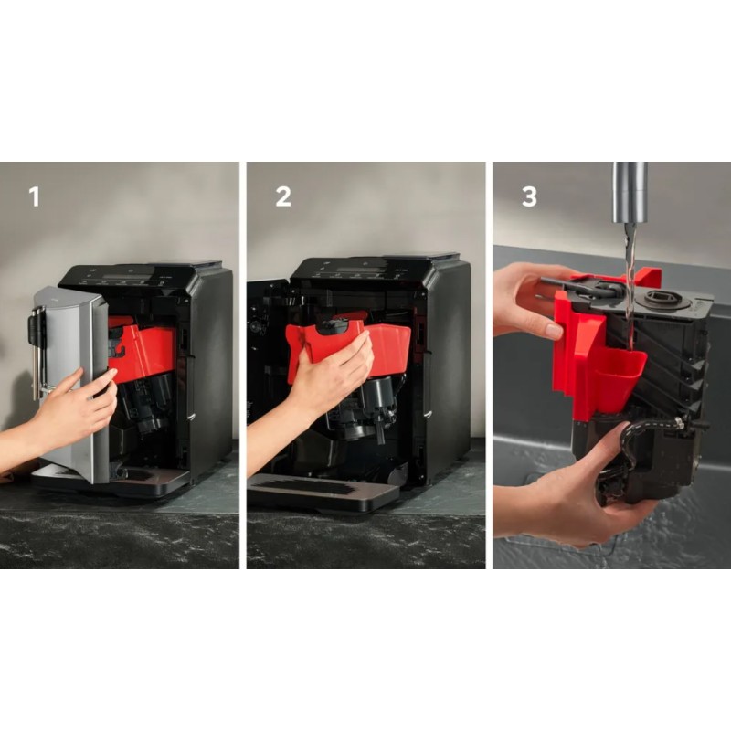 Siemens TF303E01 EQ300 espresso machine (silver; 1300W)