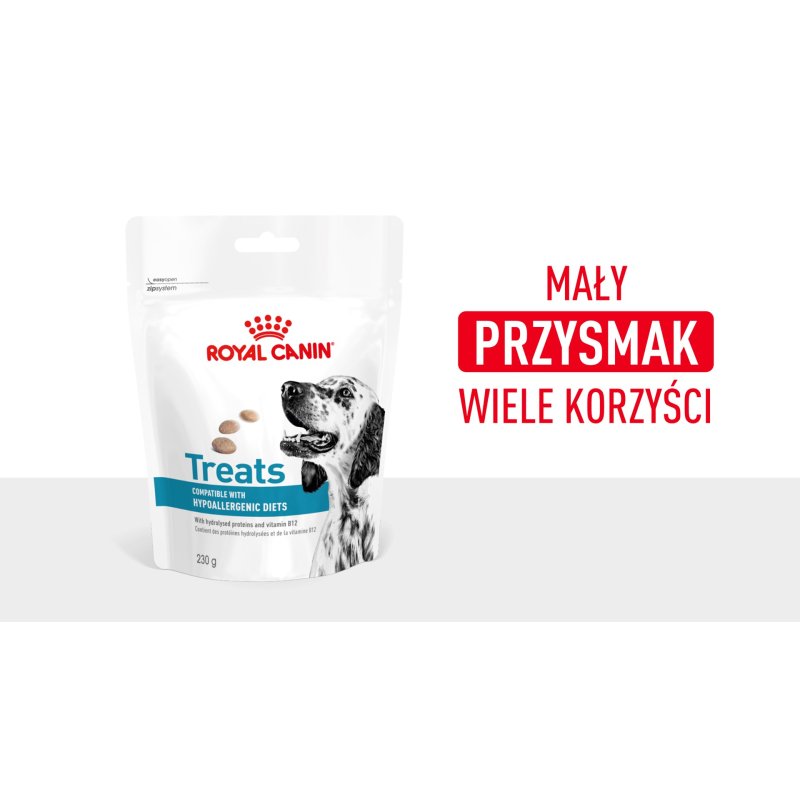 ROYAL CANIN Dog Hypoallergenic Treats - dog treat - 230g ROYAL CANIN Dog Hypoallergenic Treats - dog treat - 230g