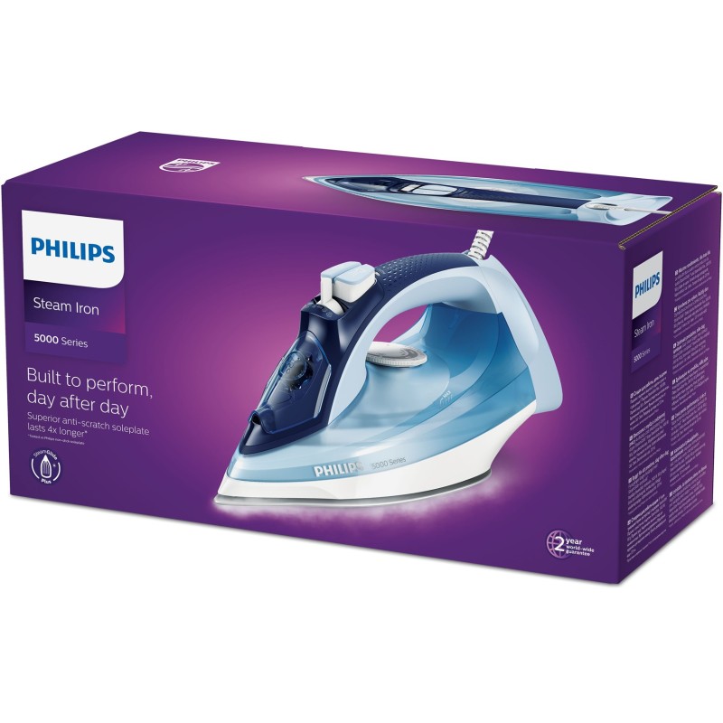 Philips 5000 series DST5030/20 Steam iron 2400 W Philips 5000 series DST5030/20 Steam iron 2400 W