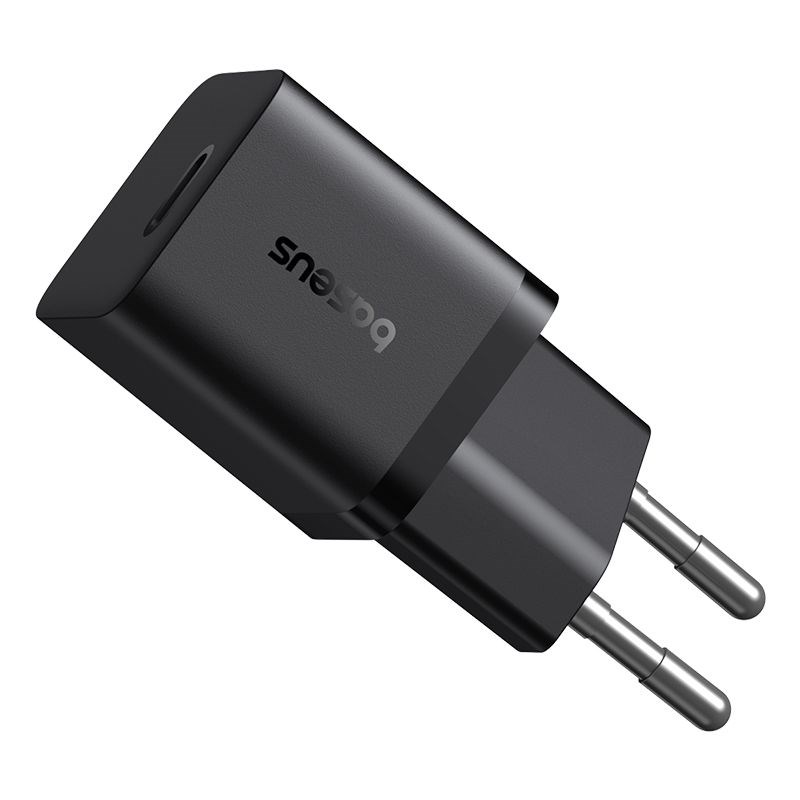 Baseus P10110909113-00 USB-C GaN5 mini 25W mains charger Black Baseus P10110909113-00 USB-C GaN5 mini 25W mains charger Black