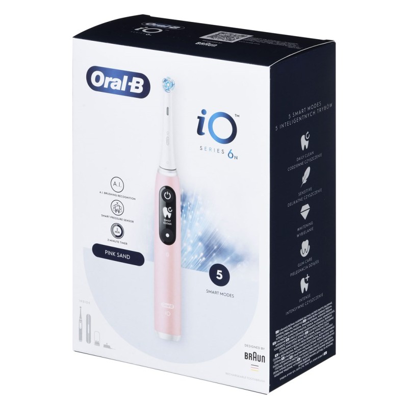 Oral-B iO6 Pink electric toothbrush Oral-B iO6 Pink electric toothbrush