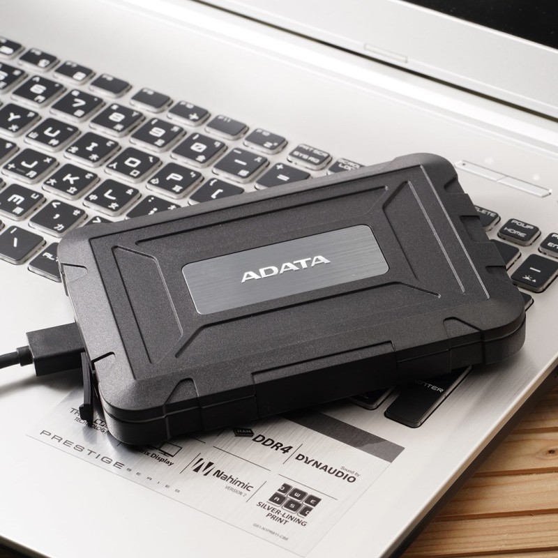 ADATA ED600 HDD/SSD enclosure Black 2.5 ADATA ED600 HDD/SSD enclosure Black 2.5