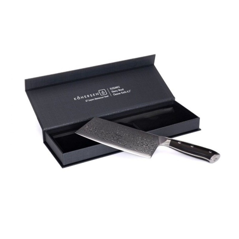 Tasak Cleaver Kohersen Elegance Ebony Wood 16,5cm Tasak Cleaver Kohersen Elegance Ebony Wood 16,5cm