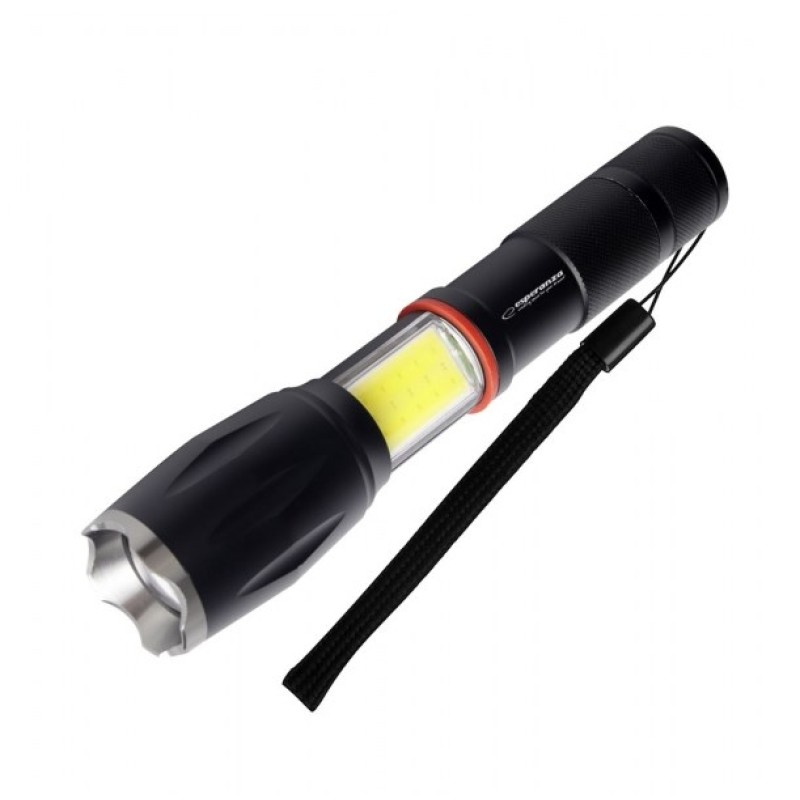 Esperanza EOT070 Flashlight Black, LED Flashlight
