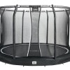 Trampoline Premium Ground Combo 251 cm black