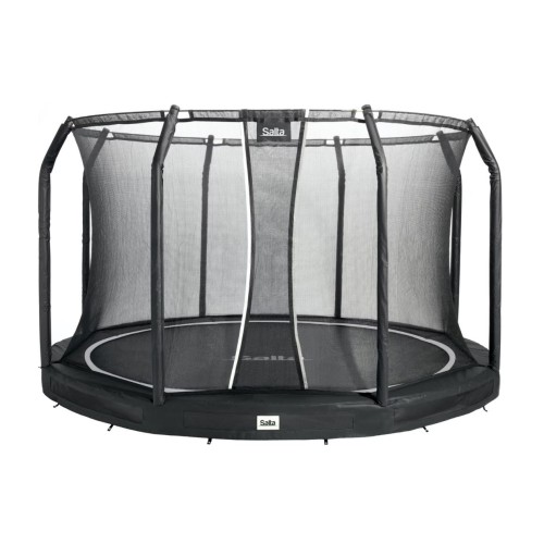 Trampoline Premium Ground Combo 251 cm black