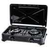 Countertop Hob Gas Ravanson K-02TB [black; 2 zone(s)]