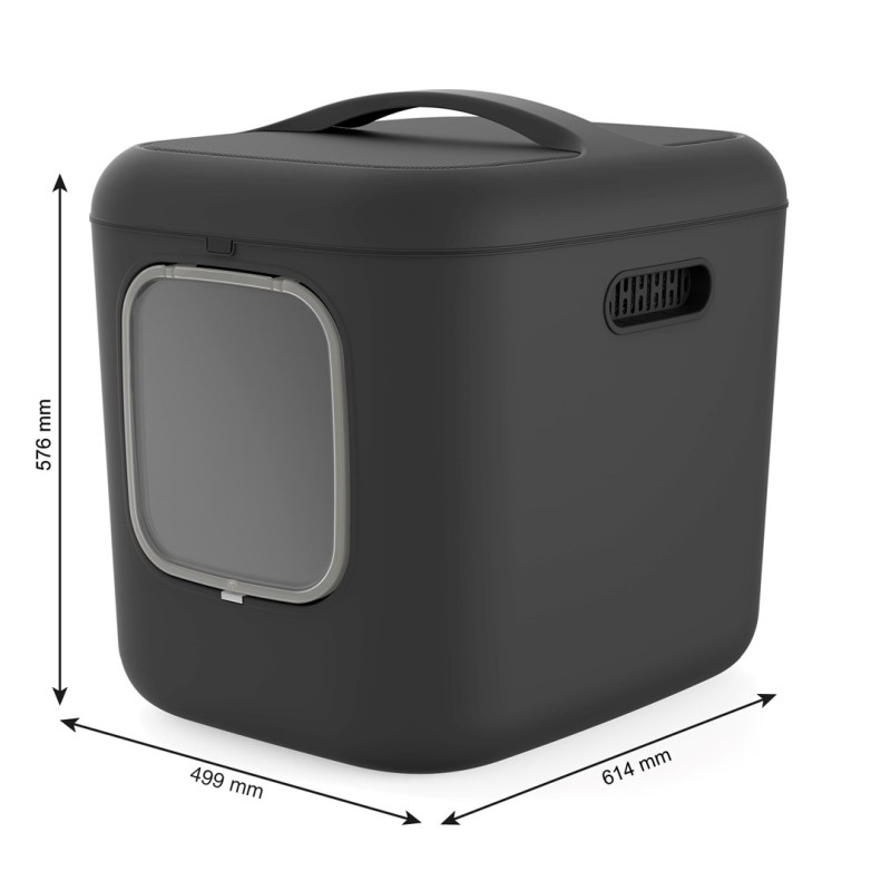 ROTHO Biala XL anthracite - cat litter box ROTHO Biala XL anthracite - cat litter box