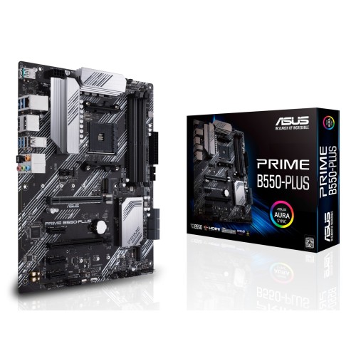 ASUS PRIME B550-PLUS AMD B550 Socket AM4 ATX ASUS PRIME B550-PLUS AMD B550 Socket AM4 ATX