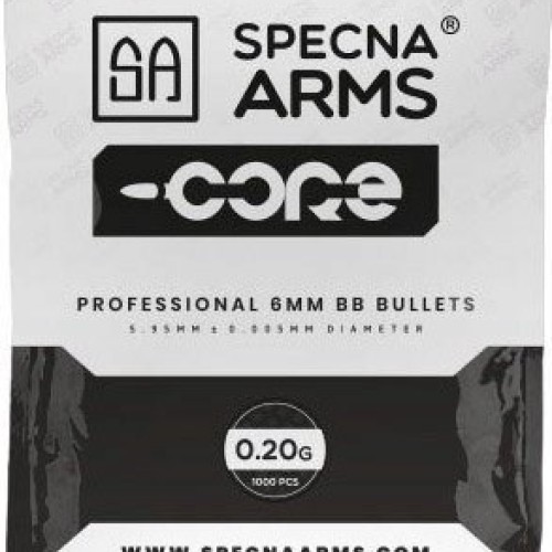 Kulki ASG Specna Arms CORE 0,20g - 1000 szt. (SPE-16-021002)