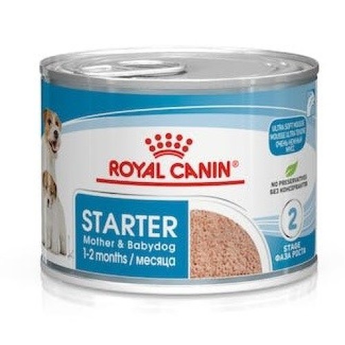 ROYAL CANIN Starter Mousse Mother & Babydog - can 195g ROYAL CANIN Starter Mousse Mother & Babydog - can 195g