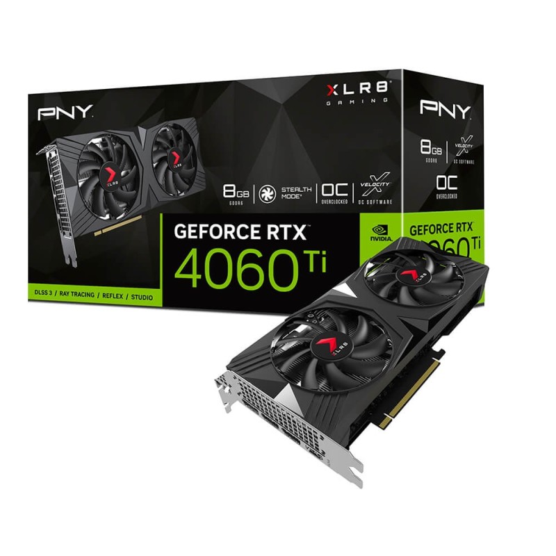 PNY GeForce RTX 4060 NVIDIA 8 GB GDDR6 PNY GeForce RTX 4060 NVIDIA 8 GB GDDR6