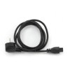 Gembird PC-186-ML12 power cable Black CEE7/4 Gembird PC-186-ML12 power cable Black CEE7/4