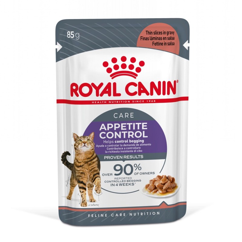 ROYAL CANIN Appetit Control pieces in sauce - wet cat food - 12 x 85g